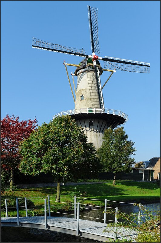 Windmill with Canal