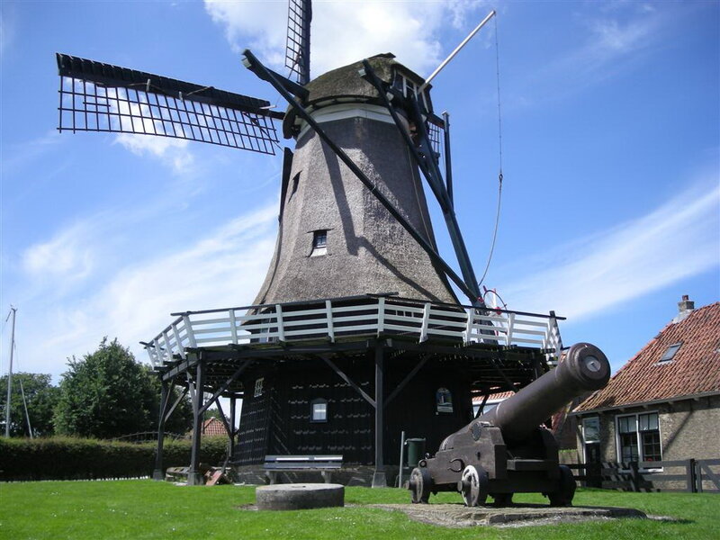 Windmill with Cannon