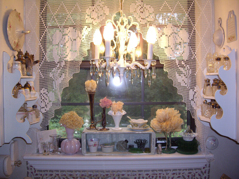 Window Display with Vases