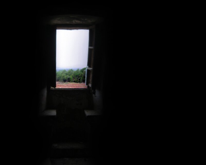 Window in Dark Room