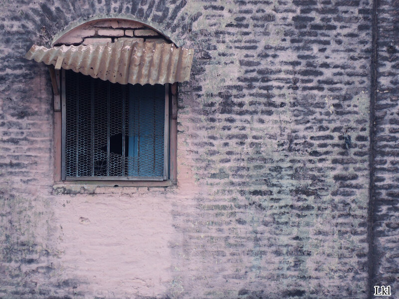 Window on Brick Wall