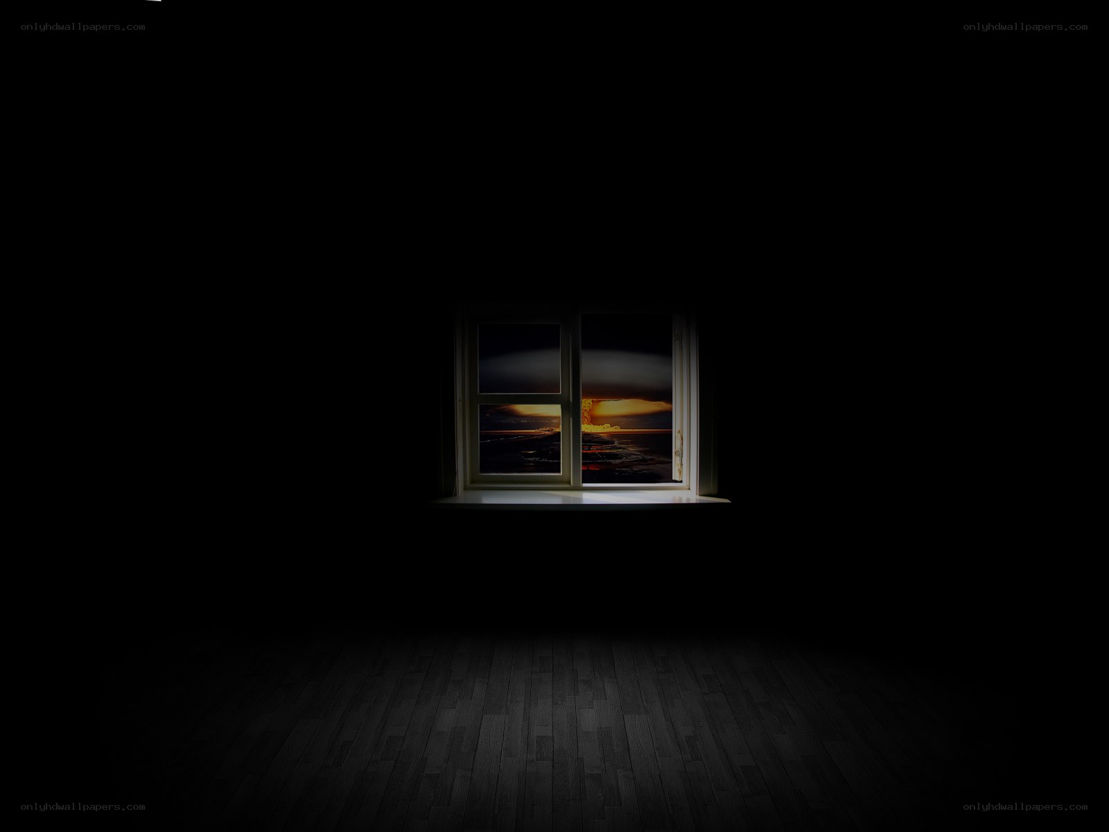 window with explosion view