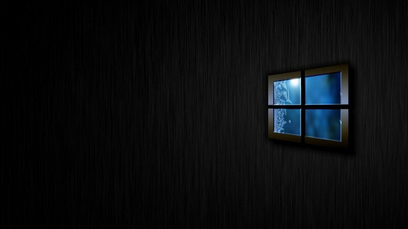 Window with Frost Pattern