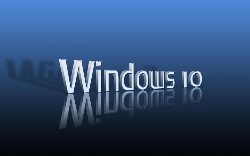 Windows 10 Logo — Blue, Minimalist, 3d Render