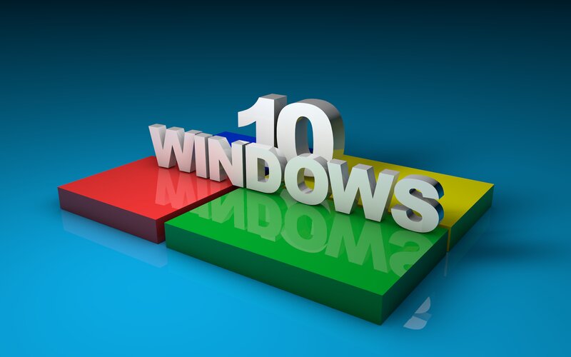 Windows 10 Logo — Blue, Modern