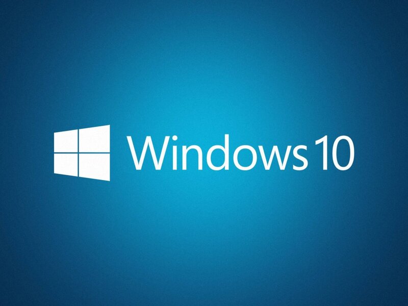 Windows 10 Logo — Blue, Neutral