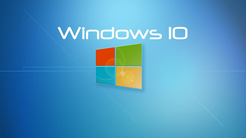 Windows 10 Logo — Blue