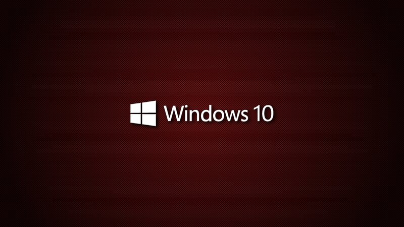 Windows 10 Logo — Red