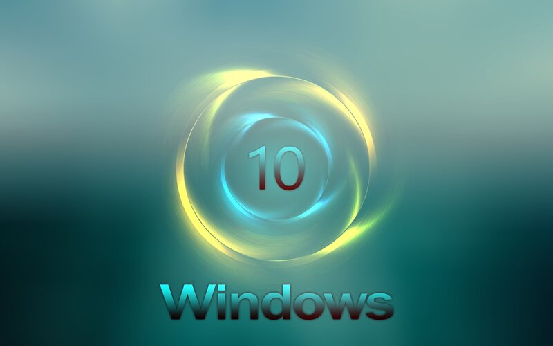 Windows 10 Logo — Teal