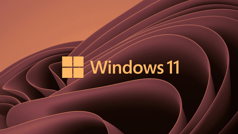 Windows 11 Logo — Brown, Modern