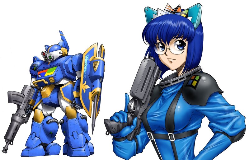 Windows 2000 characters