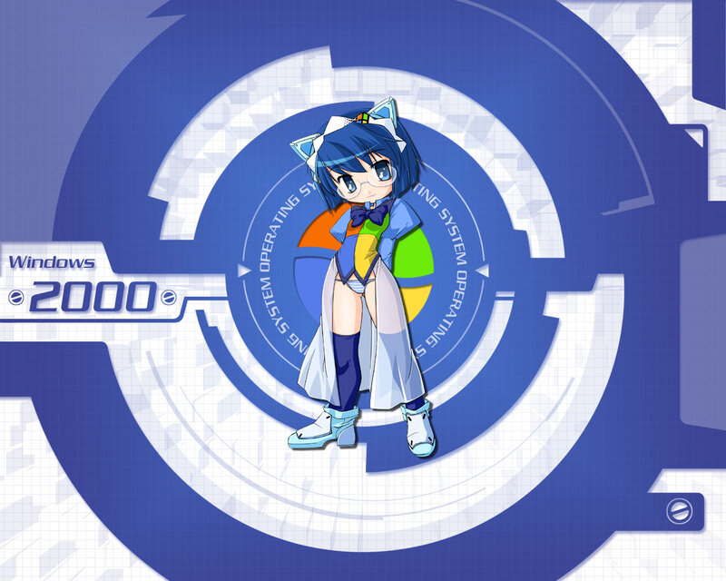 Windows 2000 mascot character