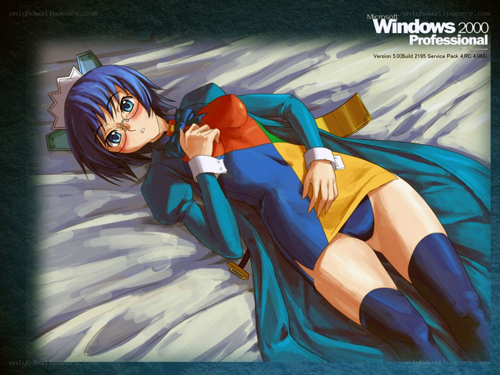 Windows 2000 Pro character art