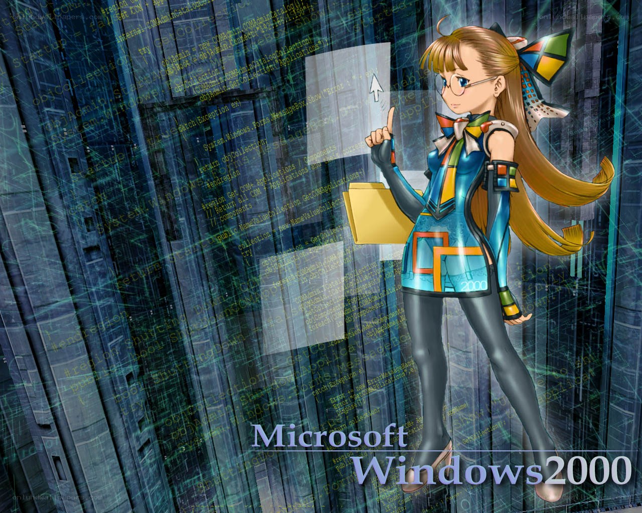 Windows 2000 promotional art