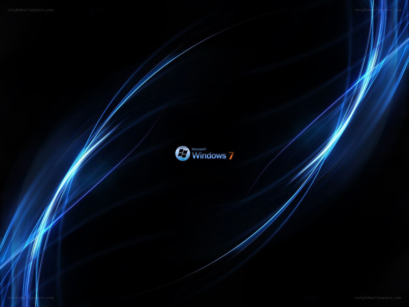 Windows 7 abstract background