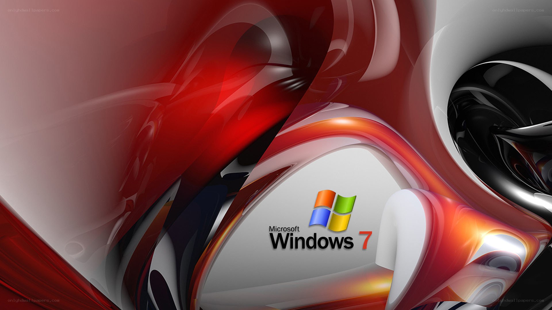 Windows 7 abstract background