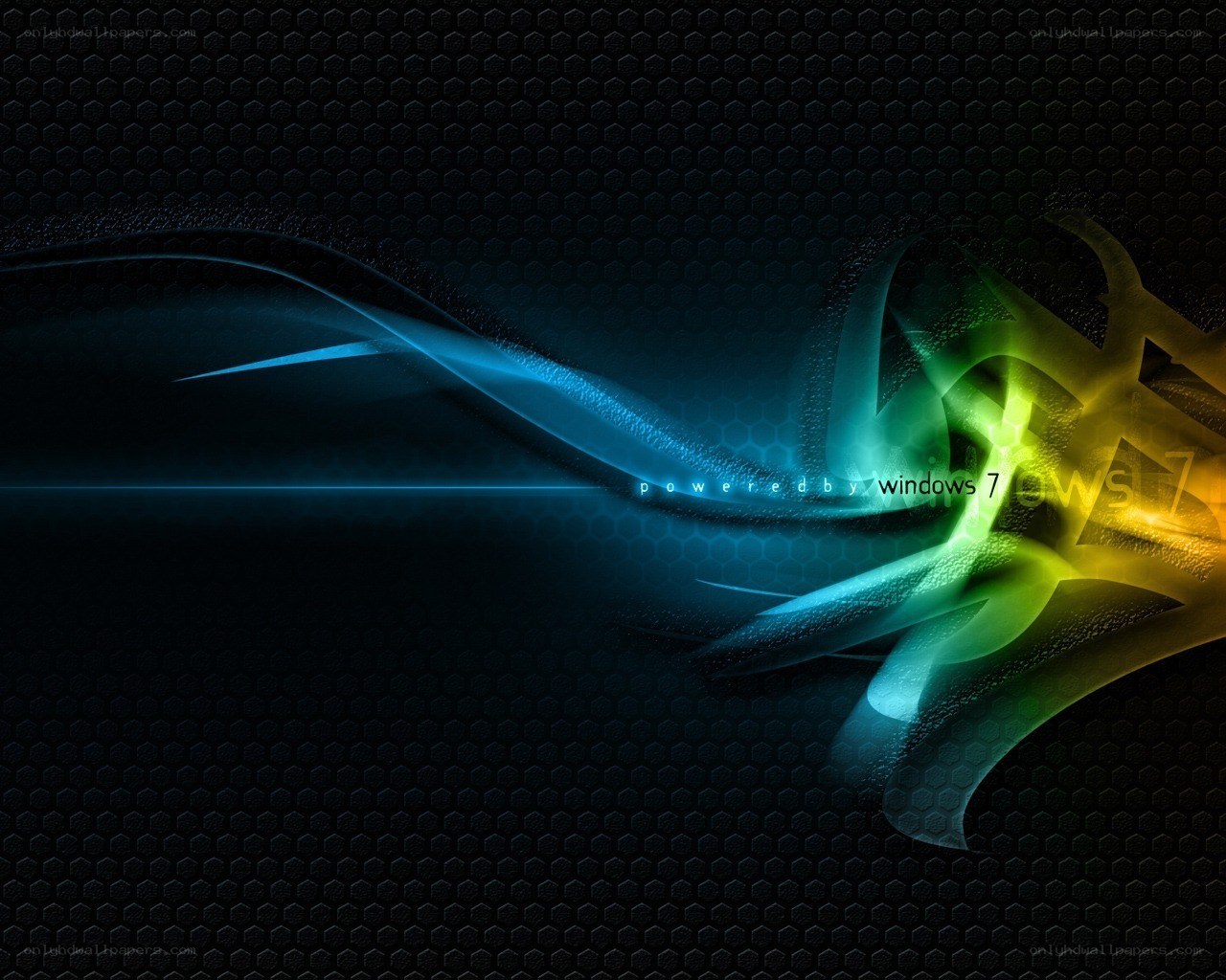 Windows 7 abstract background