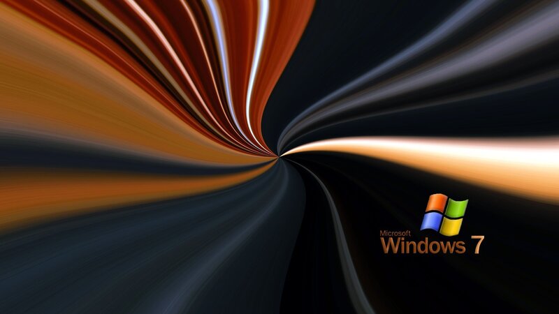 Windows 7 abstract background