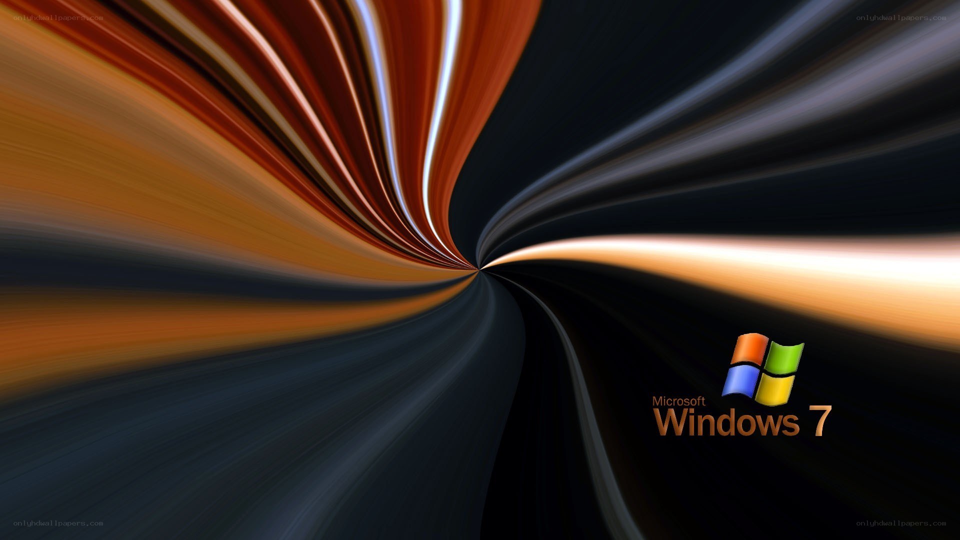 Windows 7 abstract background