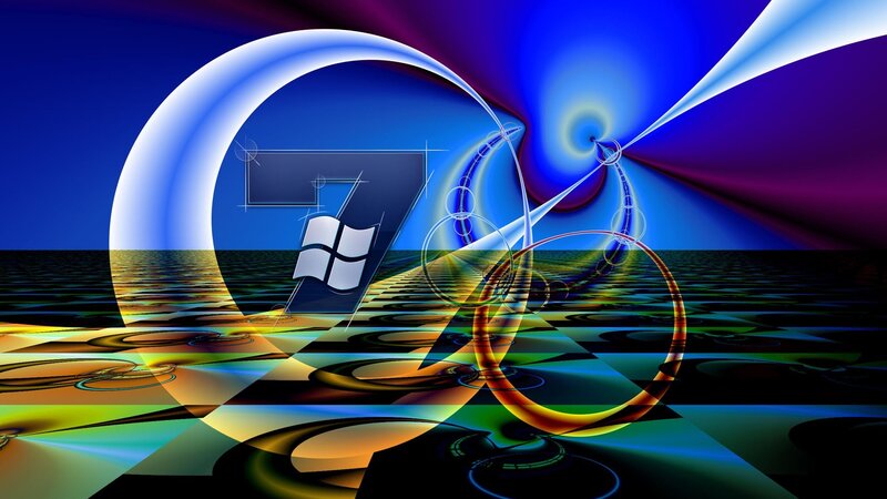Windows 7 abstract wallpaper
