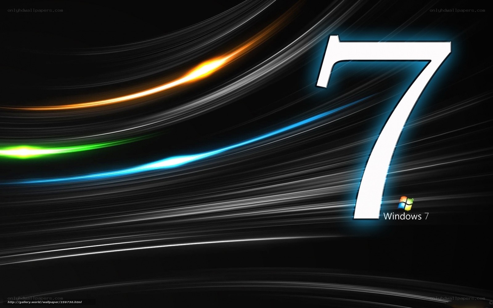 Windows 7 abstract wallpaper