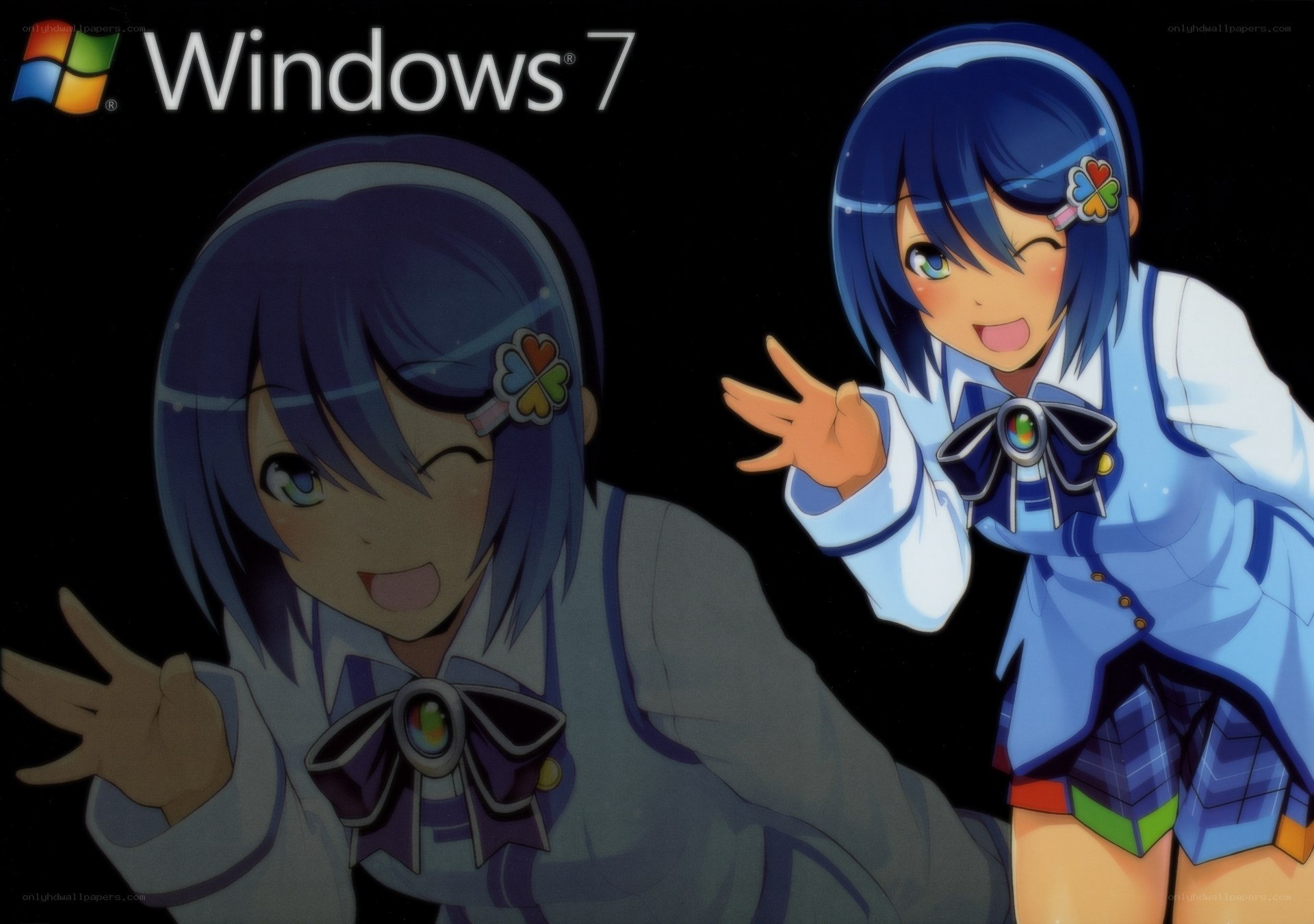 Windows 7 anime characters