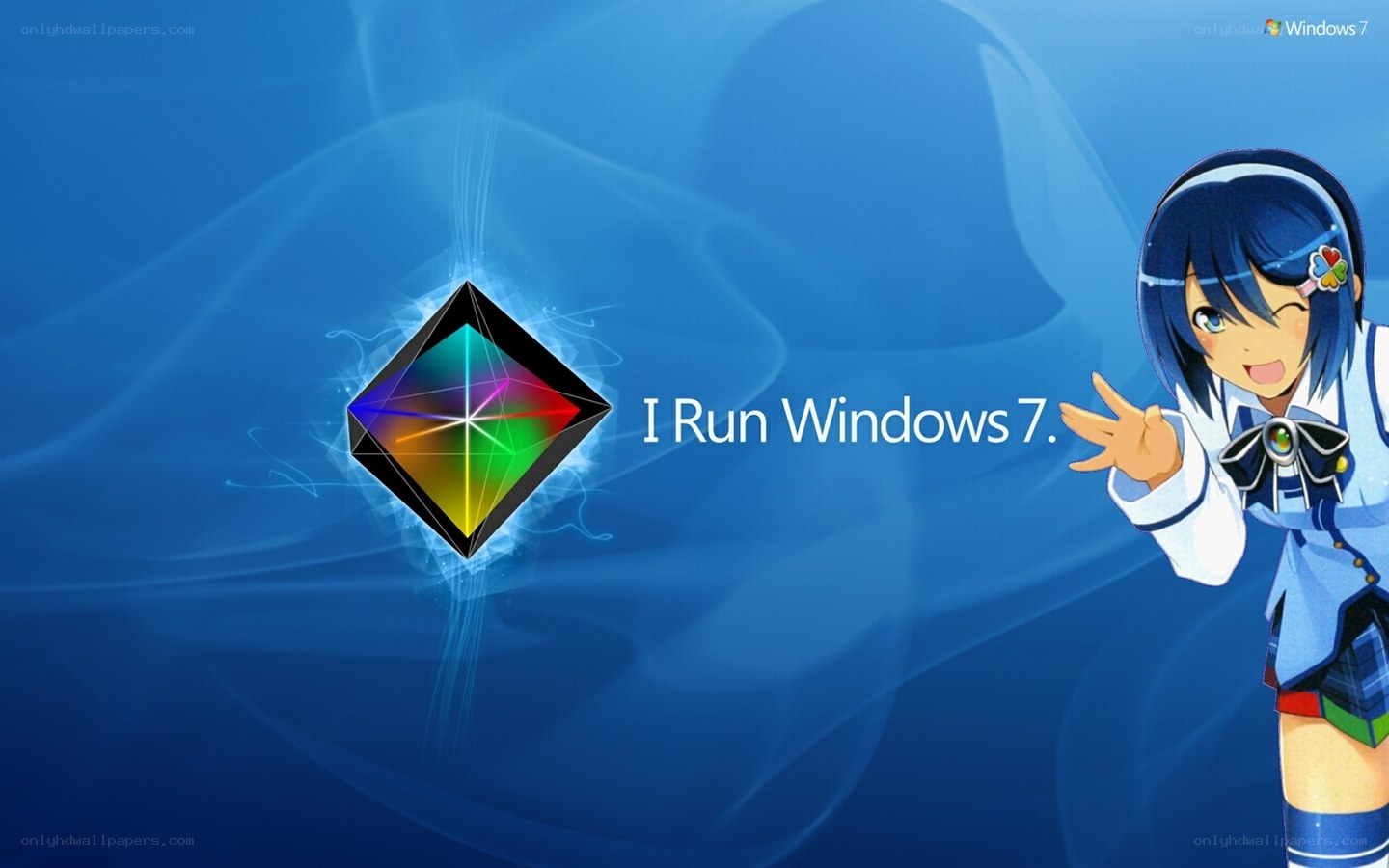 Windows 7 anime wallpaper