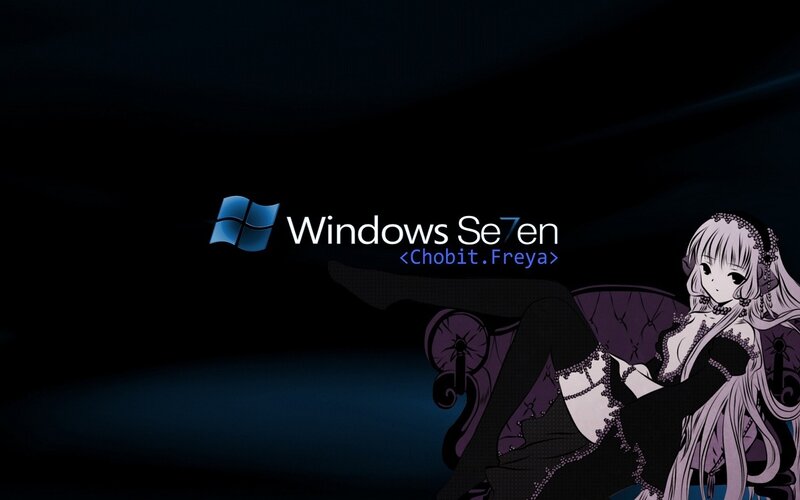Windows 7 anime wallpaper