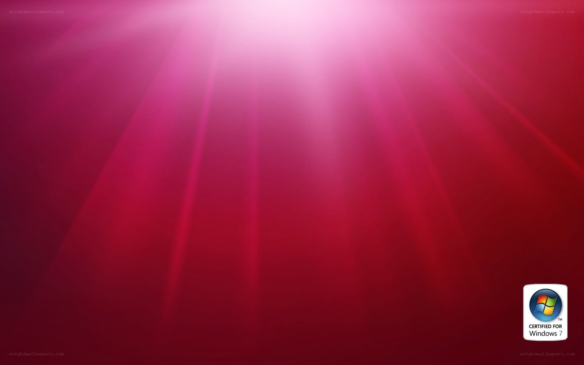 Windows 7 certified wallpaper
