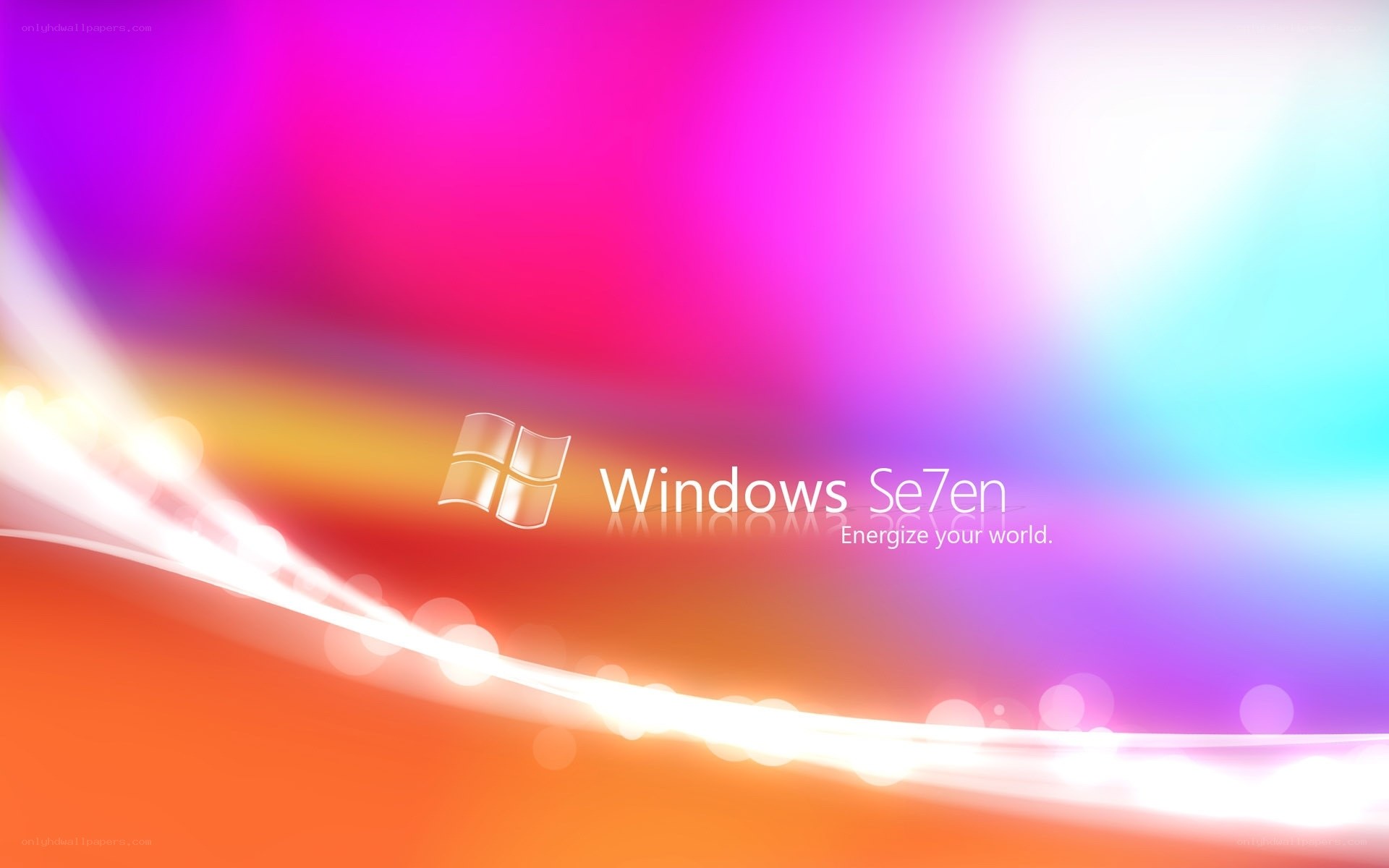 Windows 7 colorful wallpaper