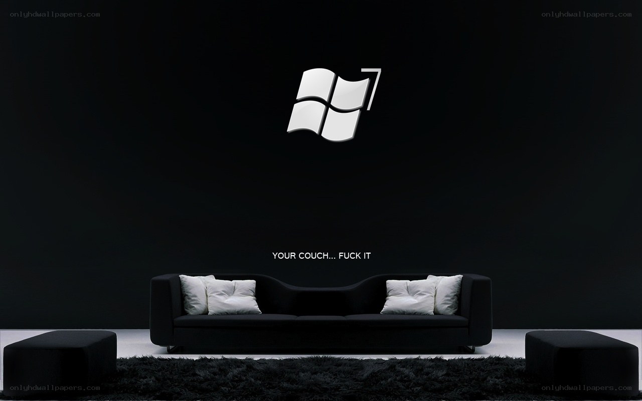 Windows 7 couch joke