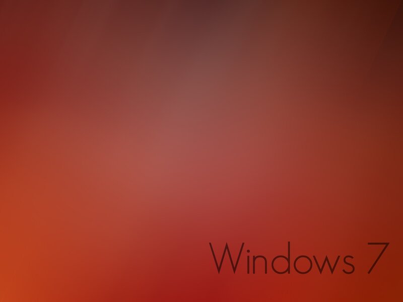 Windows 7 default background