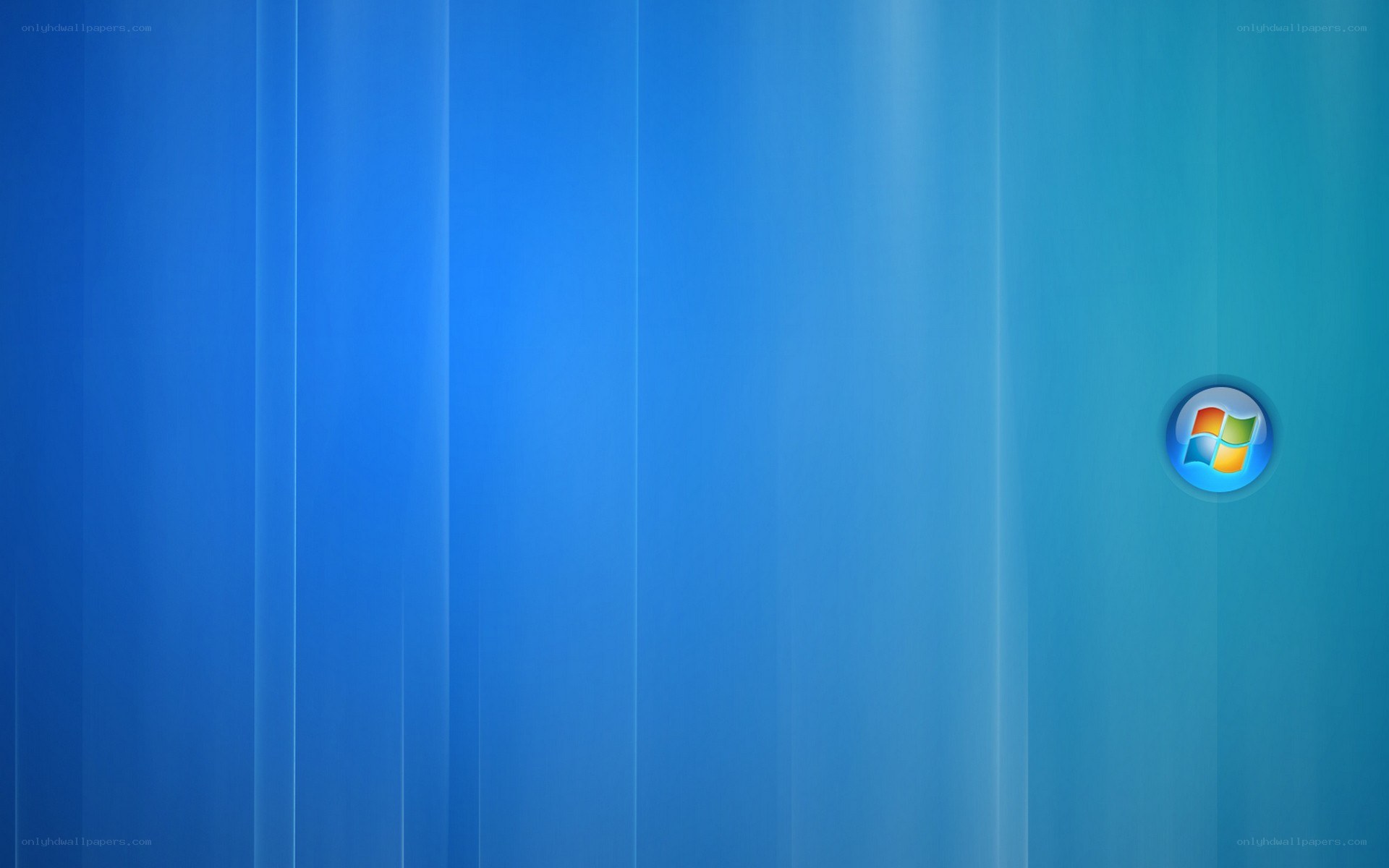 Windows 7 default desktop