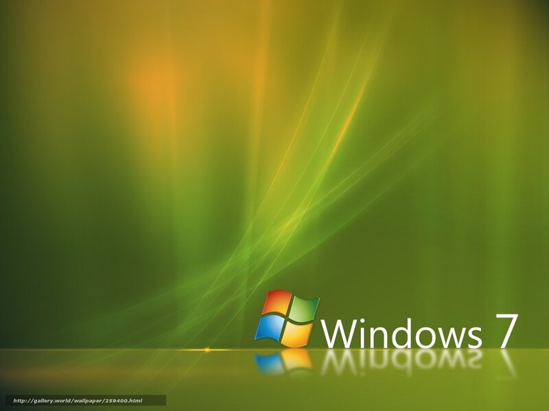 Windows 7 default wallpaper