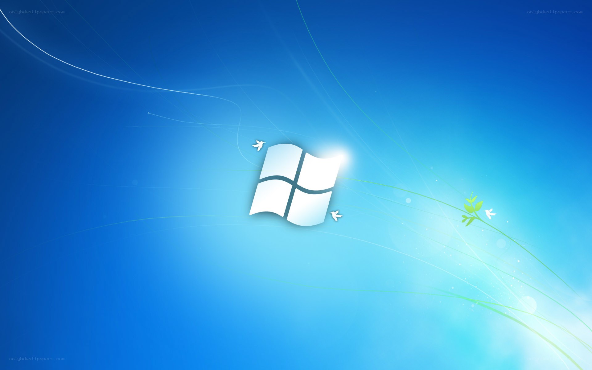 Windows 7 default wallpaper