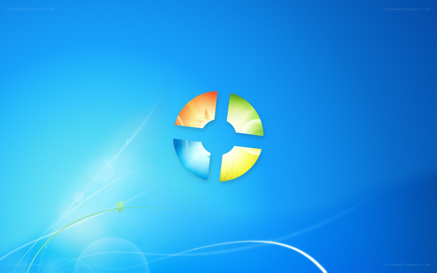 Windows 7 default wallpaper