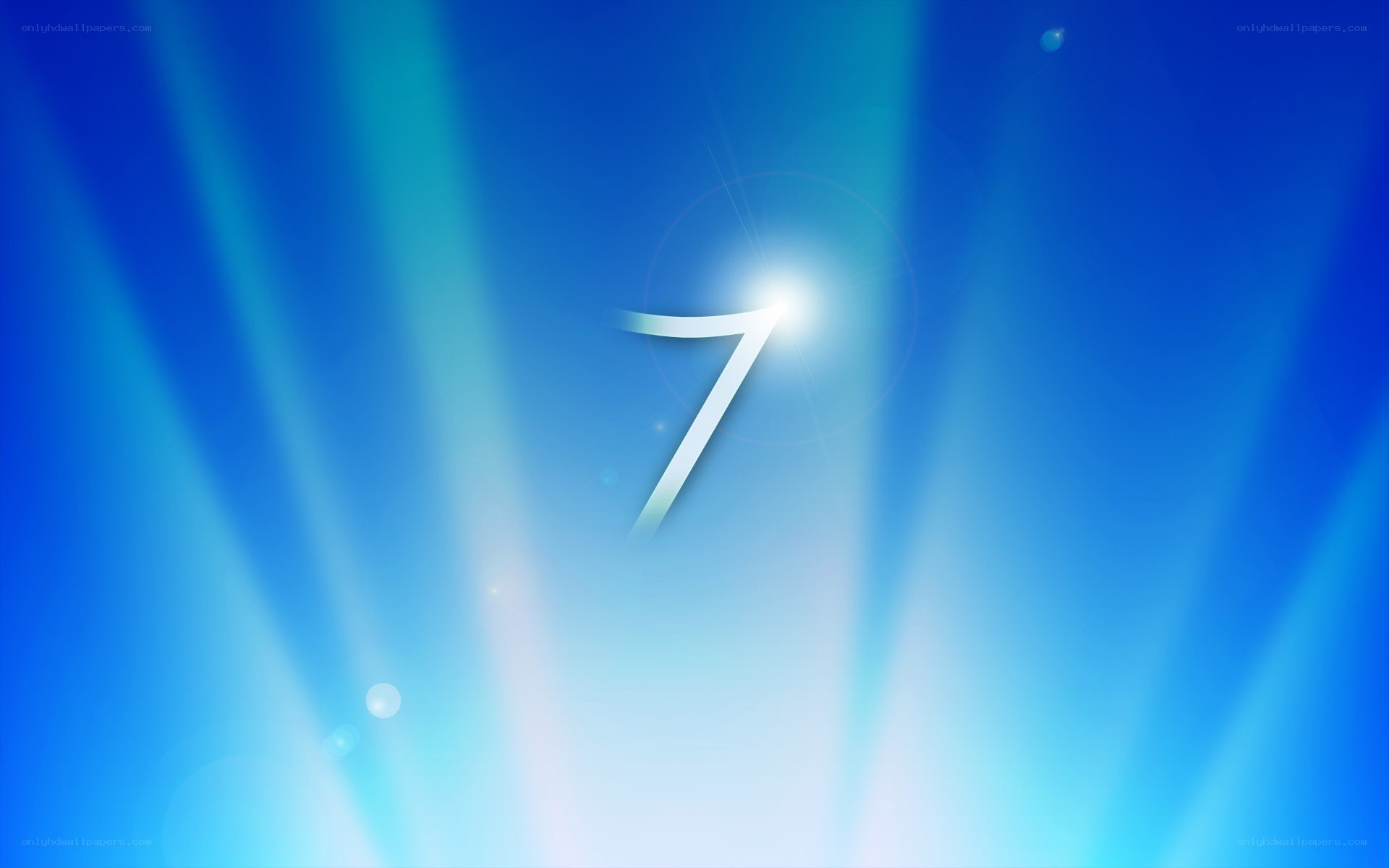 Windows 7 default wallpaper