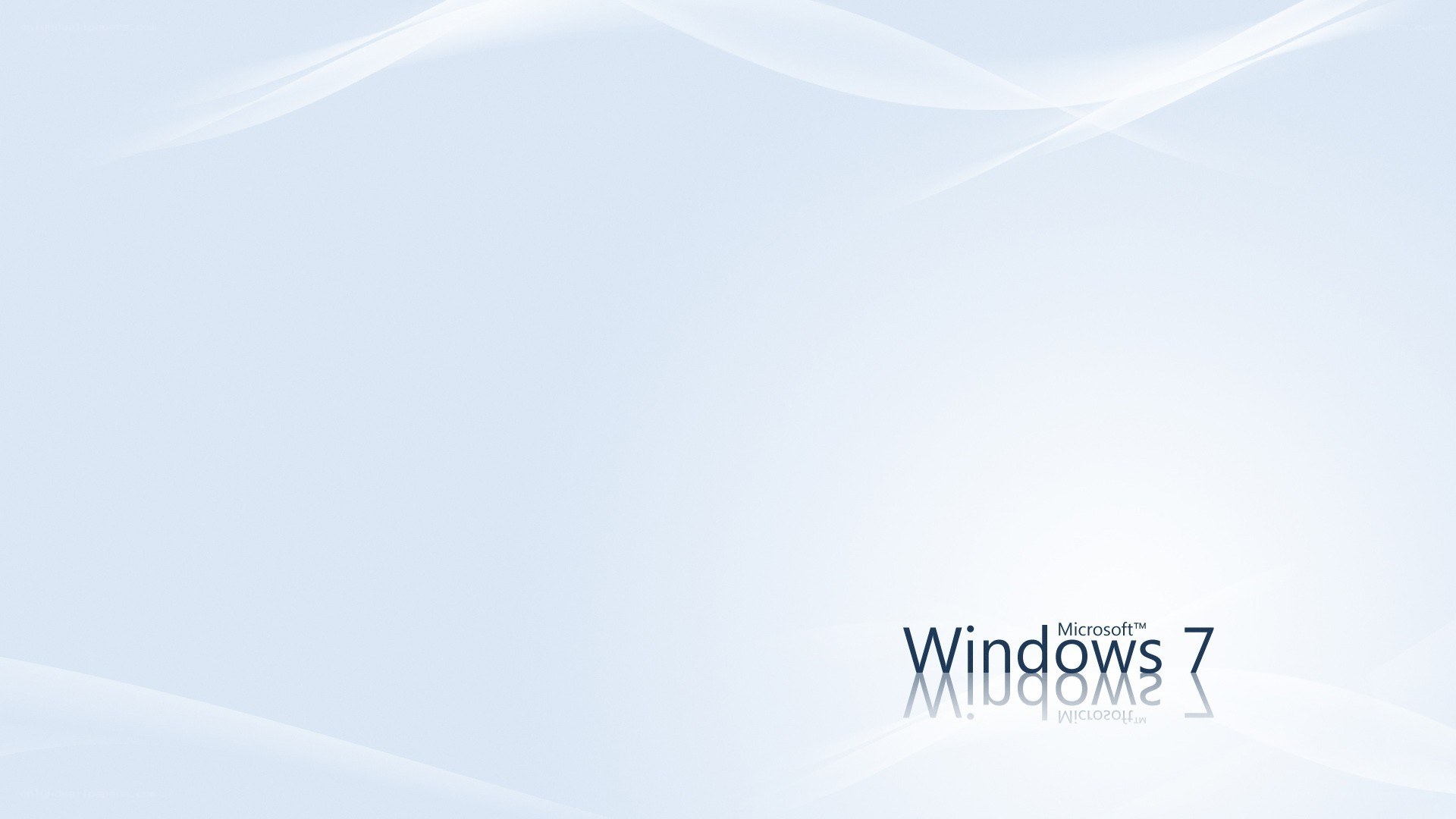 Windows 7 default wallpaper