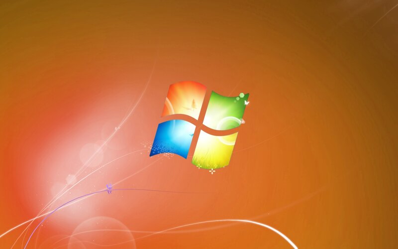 Windows 7 default wallpaper