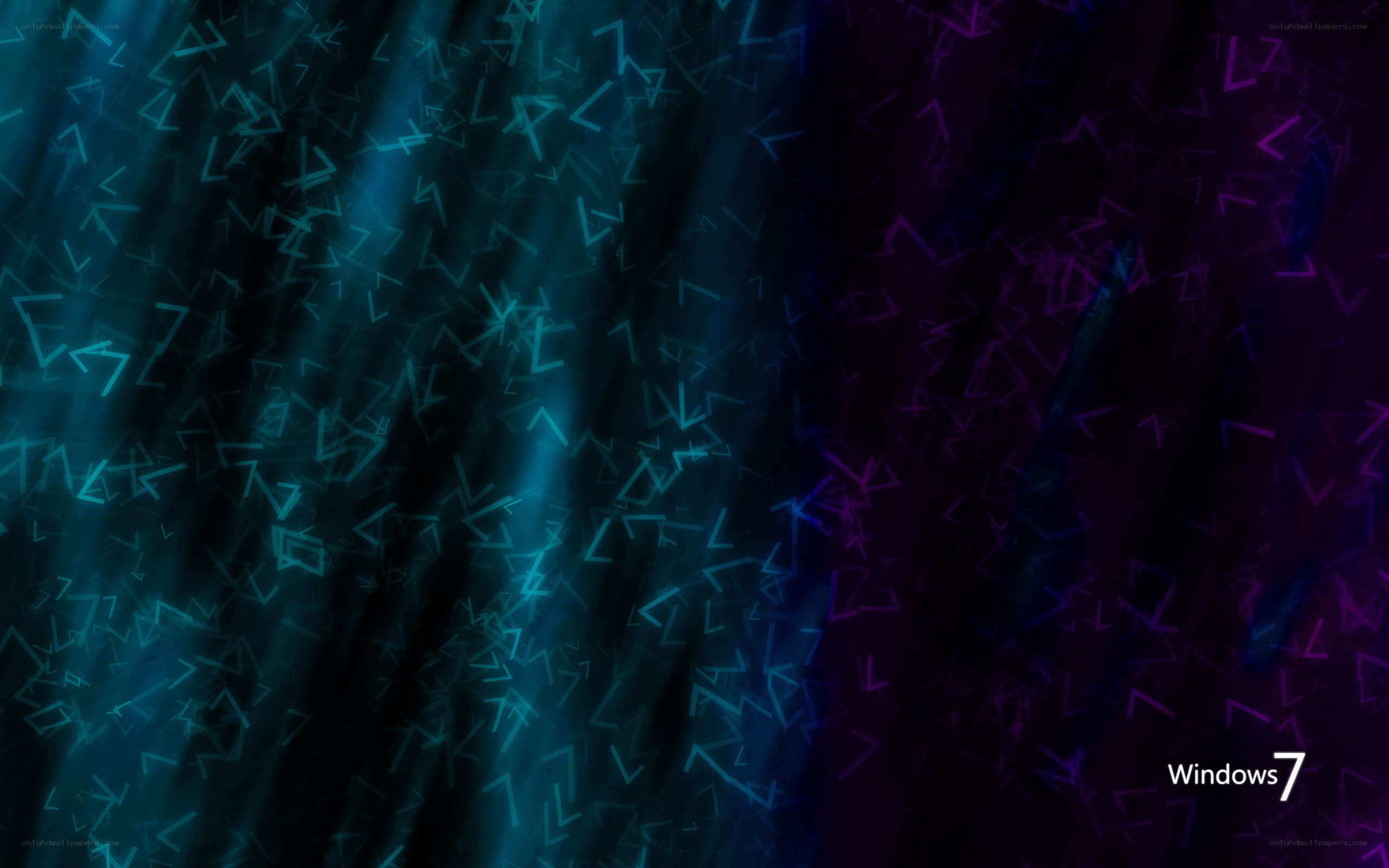 Windows 7 default wallpaper