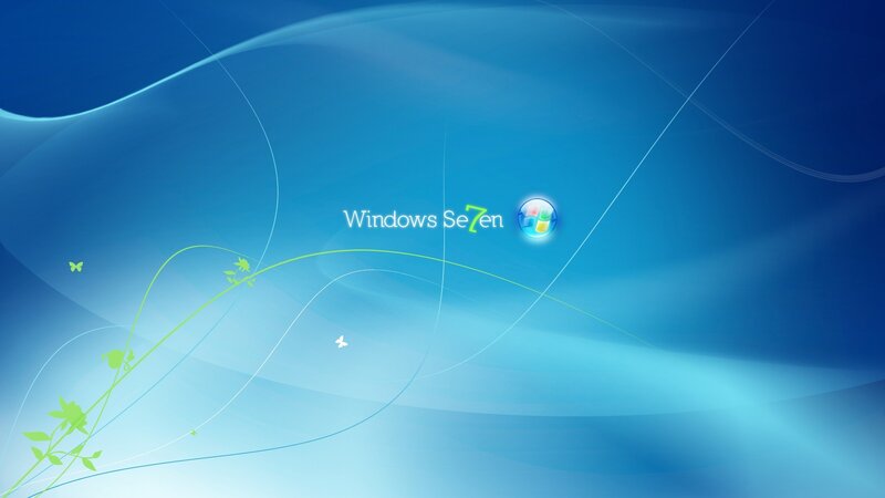 Windows 7 default wallpaper