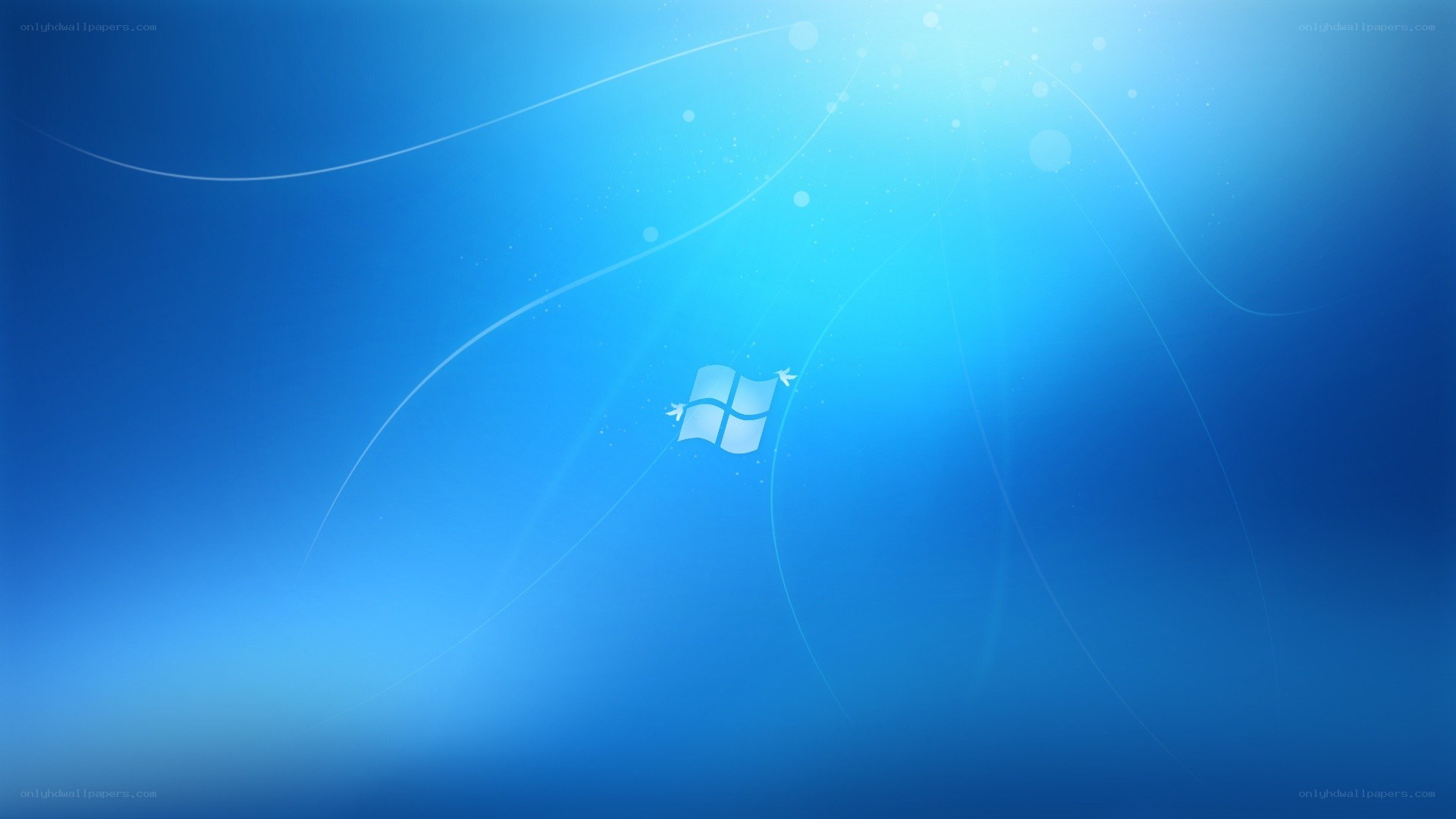 Windows 7 default wallpaper