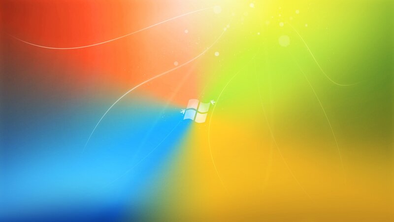 Windows 7 default wallpaper