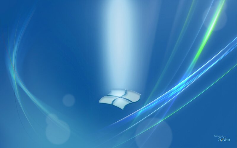 Windows 7 default wallpaper
