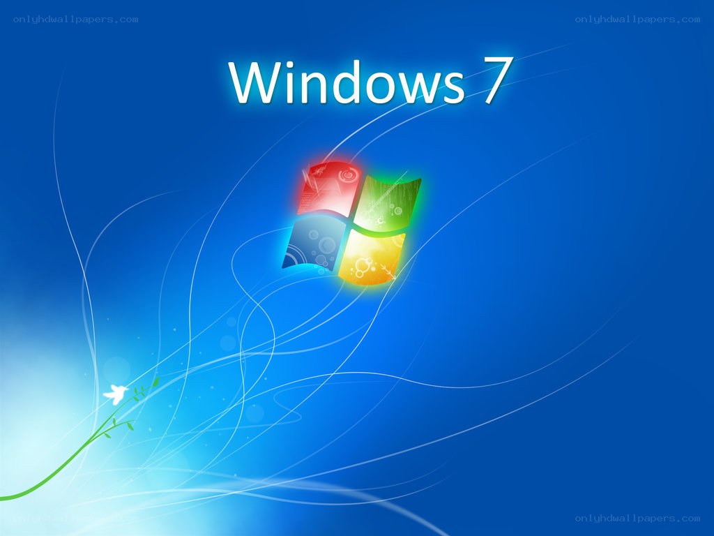 Windows 7 default wallpaper
