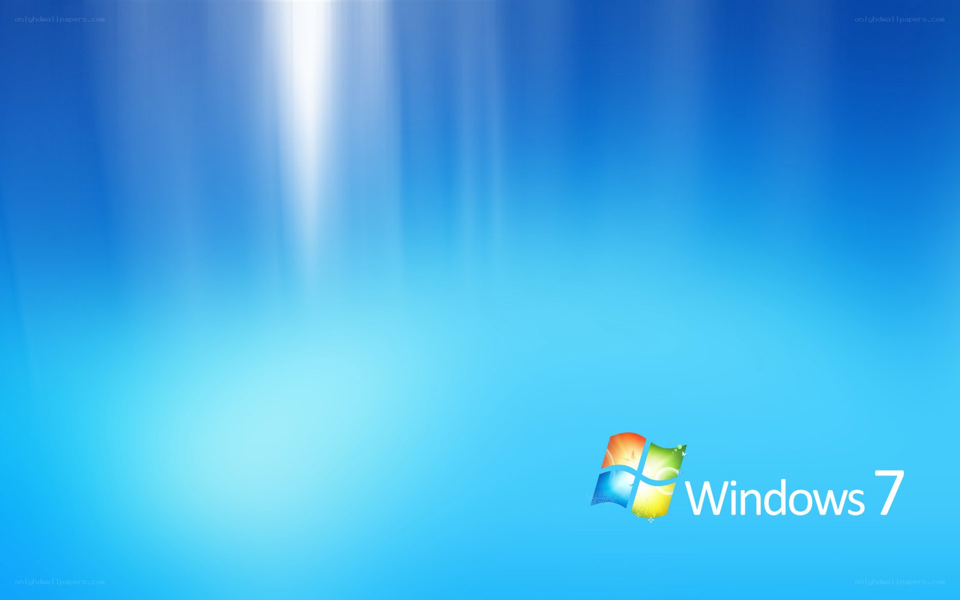 Windows 7 default wallpaper