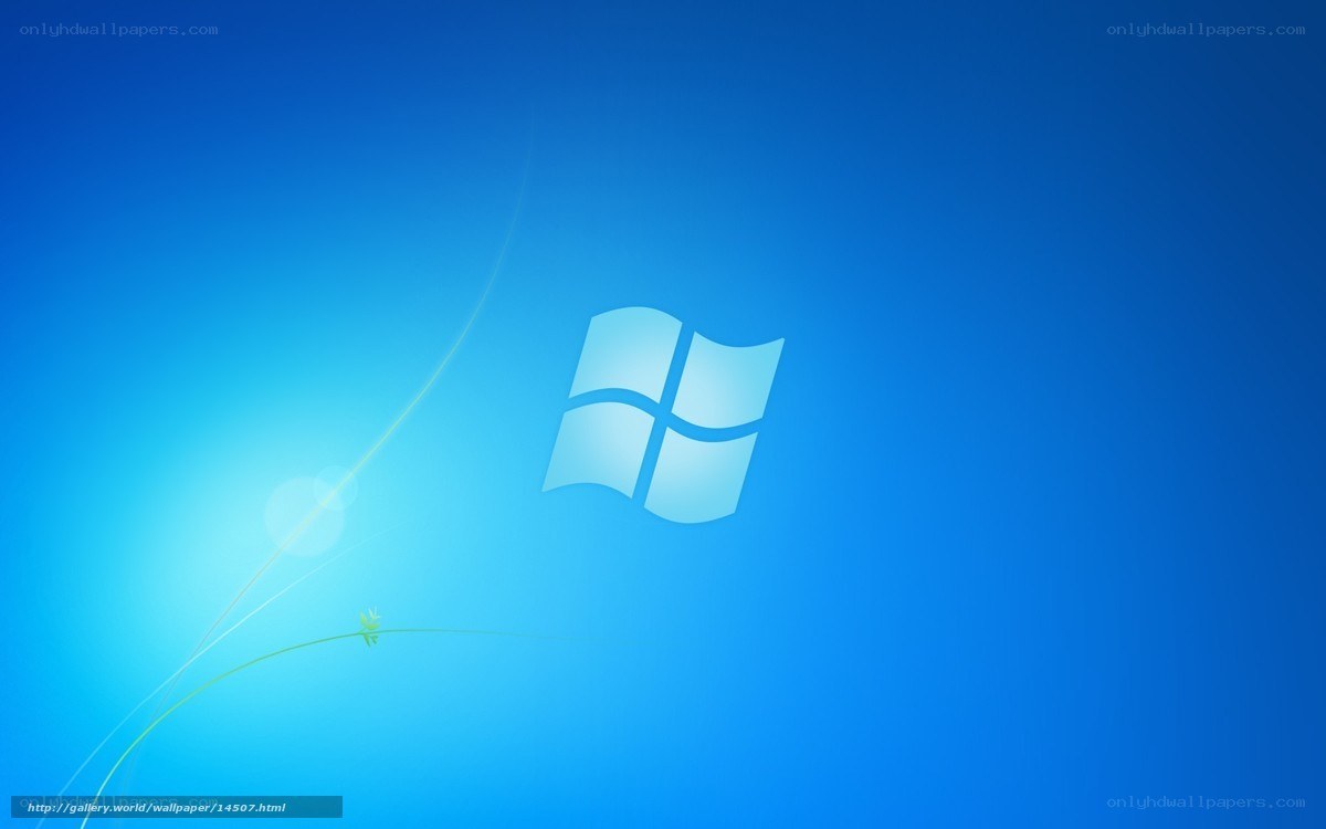 Windows 7 default wallpaper