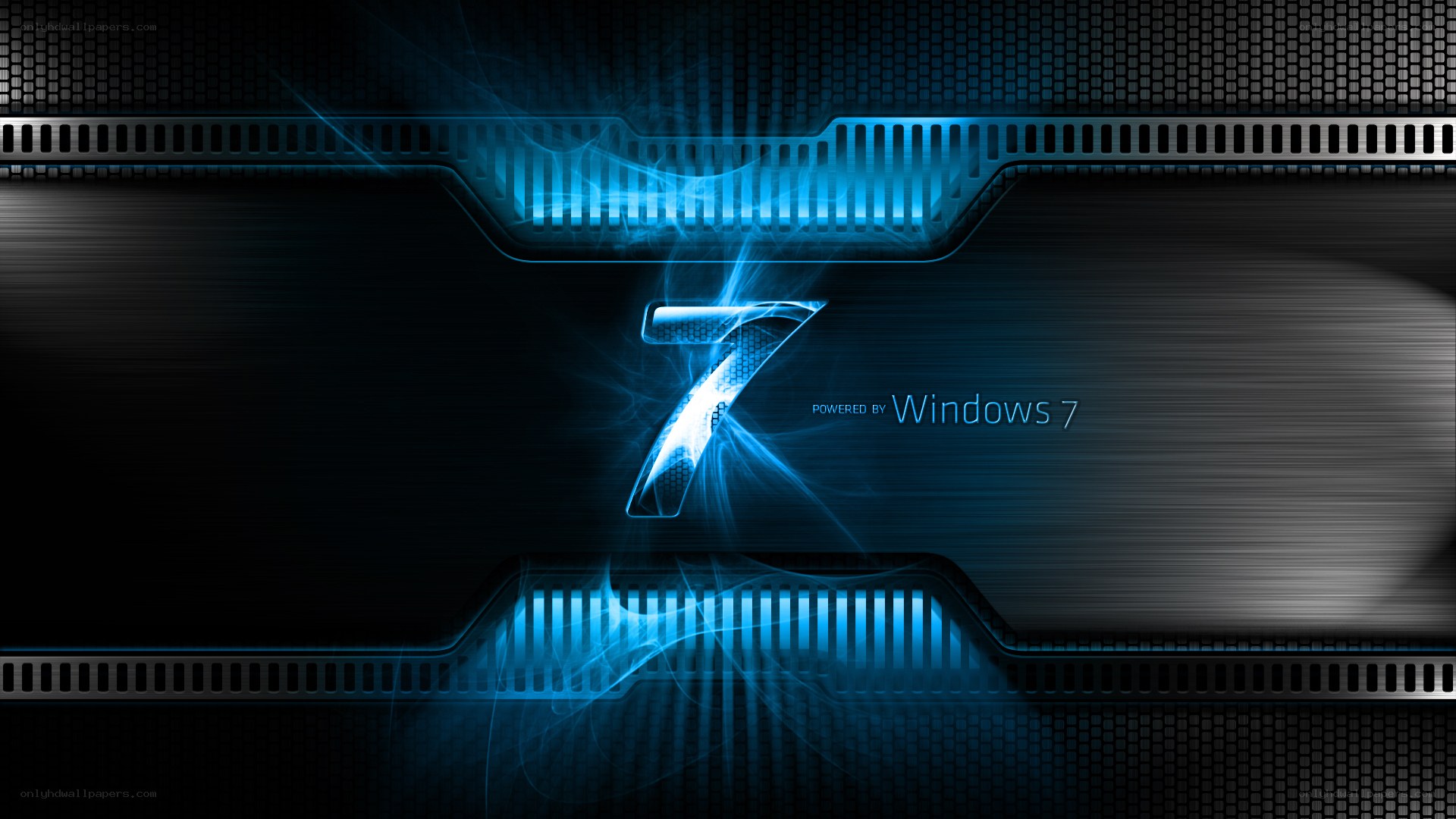 Windows 7 futuristic wallpaper