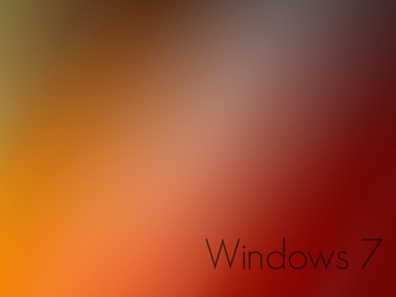 Windows 7 gradient background