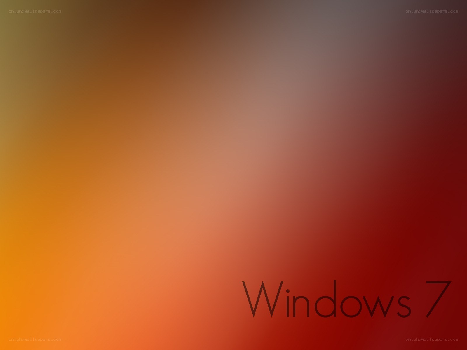 Windows 7 gradient background